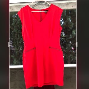 Forever 21 Cute Red Dress with pockets! Size Large